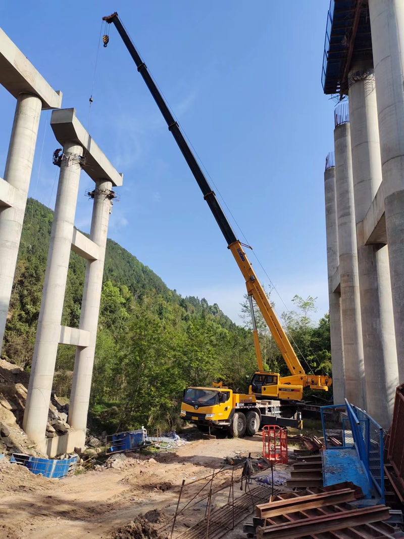奉节桥梁施工吊装